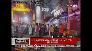 QRT: 5 commercial establishments, nasunog