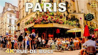 Paris, Saint Germain des Prés - Paris Walking tour [4K]