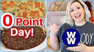 0 POINT MEALS, FULL DAY, WEIGHT WATCHERS