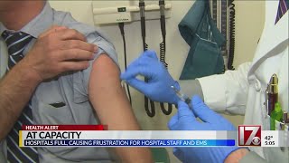 Triangle hospitals at capacity amid flu season