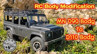 RC Adventure | MN D110 | Review RC Custom MN D90 menjadi MN D110