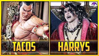 T8 v1.11 ▰ Tacos (Feng) VS Harrys (Devil Jin) !!【Tekken 8 High Level Gameplay】