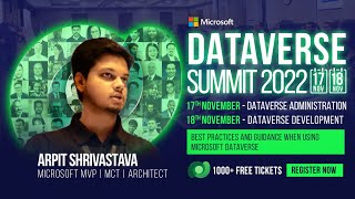 Best practices and guidance when using Microsoft Dataverse - Dataverse Summit 2022