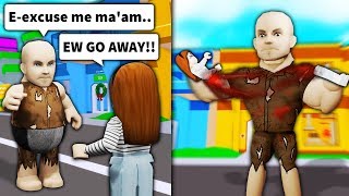 Roblox homeless ADMIN turns into a MONSTER if you're mean...