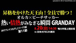 【スマコミ】2017なでしこリーグ2部後半で勝つ