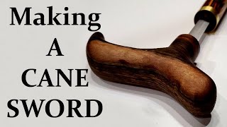 Woodturning | Making A Cane Sword