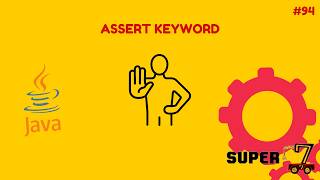 Java Programming Series Episode 94: Assert Keyword