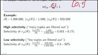 Query Optimization (Part 1)