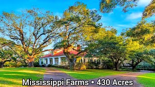 Mississippi Farms For Sale | 429+ Acres | Mississippi Land For Sale | Mississippi Ranches For Sale