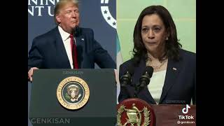 Kamala Harris tells Trump “not to come” | Trump responds “I’m coming.”