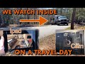 A Rolling Earthquake?  We Use an Action Cam to Peek Inside our GeoPro on a Travel Day!