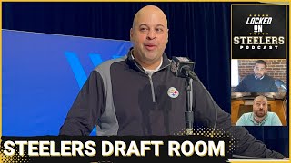 Steelers GM Omar Khan Reveals Big Board Plans | Chances to Re-Sign Cameron Sutton and Alex Highsmith