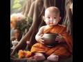 Little monk cute baby... //Rh..#cute #little #monk #baby #viral...