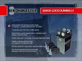 ironmaster quick lock dumbbells