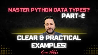 Day2 #Python Data Types Explained: Lists, Sets, Dictionaries - Comprehensive Guide with Examples