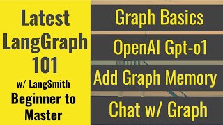 LangGraph Tutorial 101: Basics, Add Node \u0026 Sqlite Memory, Chatbot, LangChain, LangSmith, O1 - 2025