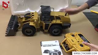 CY HOBBY -NO.1583 Wheel Loader / 1:14 22CH RC Bulldozer