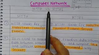 Lec-44 HTTP vs HTTPS Difference in Hindi