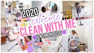 2020 EXTREME CLEAN WITH ME! HOUSE CLEANING MOTIVATION FOR HOMEMAKER + SAHM @BriannaK