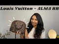 REVIEW | LOUIS VUITTON - ALMA BB LATEST MODEL |  MOD SHOTS | HISTORY