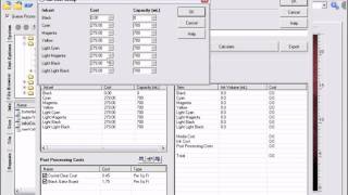 Wasatch SoftRIP 'Two Minute Training' - Cost Estimator