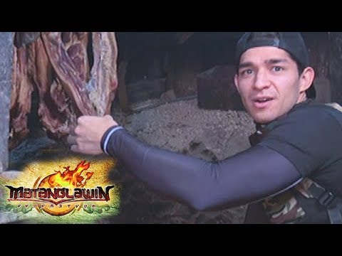 Matanglawin: Wil Dasovich try an Etag dish Matanglawin: Wil Dasovich try an Etag dish