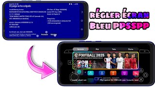 Comment enlever(régler,résoudre)l'écran bleu dans FIFA,FC 25 ,Efootball,Pes 2025 Ppsspp ANDROID/IOS