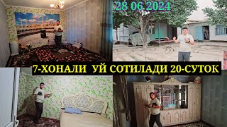 УСПЕТЬ КИЛИНГ УЙ СОТИЛАДИ🏠20-СУТОК ЕР 7-ХОНАЛИ 28 06 2024