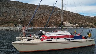 Prout Snowgoose 37 catamaran Seahawk. Greece 2020