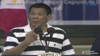 Duterte: My mouth can't bringing down PH