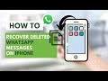 [2025] How to Recover Deleted WhatsApp Messages on iPhone