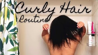MY NATURAL CURLY HAIR ROUTINE
