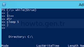 How To Create Infinite^Endless Loop With Powershell Script In Windows Server