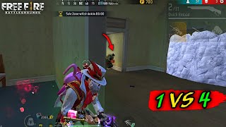 Solo vs Squad OverPower M1887 and M14 Gameplay - Garena Free Fire - Sonu Gamer