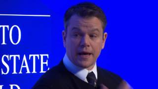 Davos 2017 - An Insight, An Idea with Matt Damon and Gary White