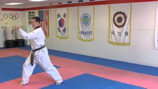 Taekwondo Forms Poomsae Jitea - 6th Degree Black Belt Form