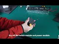 How to install SONOFF M5 switch module on the Switch Frame