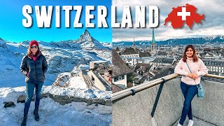 EXPLORING SWITZERLAND | Indian Girl Traveling Solo in Switzerland! 🇨🇭