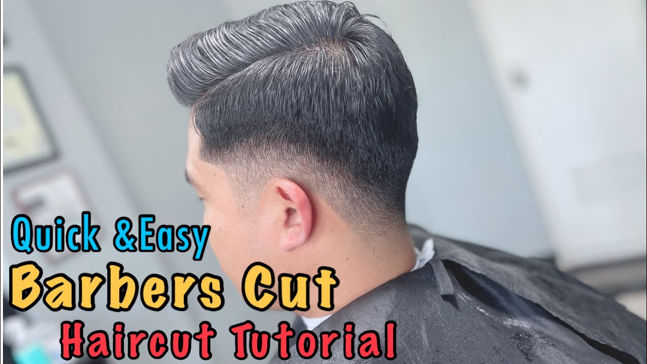 Barbers Cut Basic And Easy Haircut Tutorial Youtube