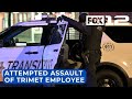 Man charged with menacing, attempted assault of TriMet employee