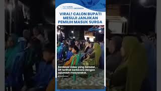 Viral Video Calon Bupati Mesuji Lampung Janjikan Pemilih Masuk Surga, Buat Proker Santuni Anak Yatim