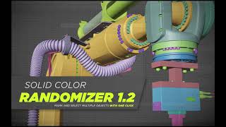 Solid Color Randomizer 1.2 Update - Addon for Blender