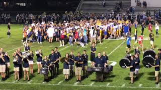 Wild celebration after football victory by  Ottawa- Glandorf over St. Mary's Memorial