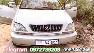 #ស្តុកថ្មី#lexus rx300ឆ្នាំ01ប៉ុង1ស្រស់ស្អាតណាស់#មានបង់រំលស់25ខេត្តក្រុង #ធានាលើទឹកថ្នាំសុីន