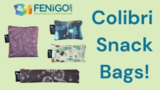 Colibri Snack Bags: The Perfect Size for Every Snack!