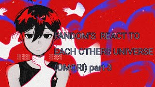 //🫠WIP// ○Fandoms React To Each Other's Universe ((OMORI)) PART 3: KizuMn○