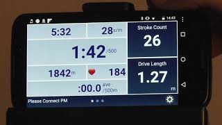 How To Connect your PM5 to ErgData on an Android Device