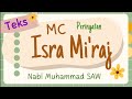 MC Peringatan Isra Mi'raj Nabi Muhammad SAW