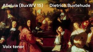 Alleluia BuxWV 15 - Buxtehude - tenor