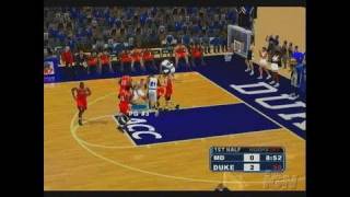 College Hoops 2K7 Xbox Gameplay - Duke Battle